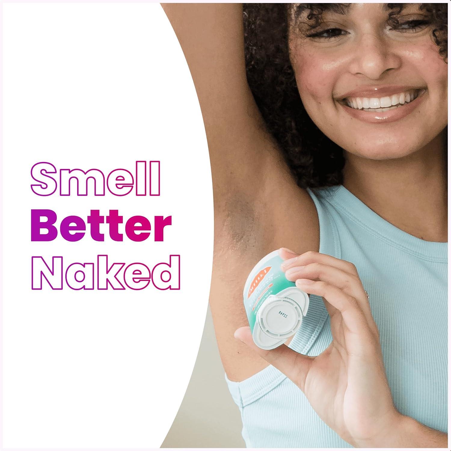 image:imageLume Whole Body Deodorant Smooth Solid Stick 72 Hour Odor Control Aluminum Free Baking Soda Free and Skin Safe 26 Ounce Pack of 3 Clean Tangerine Lavender Sage UnscentedMinted Cucumber