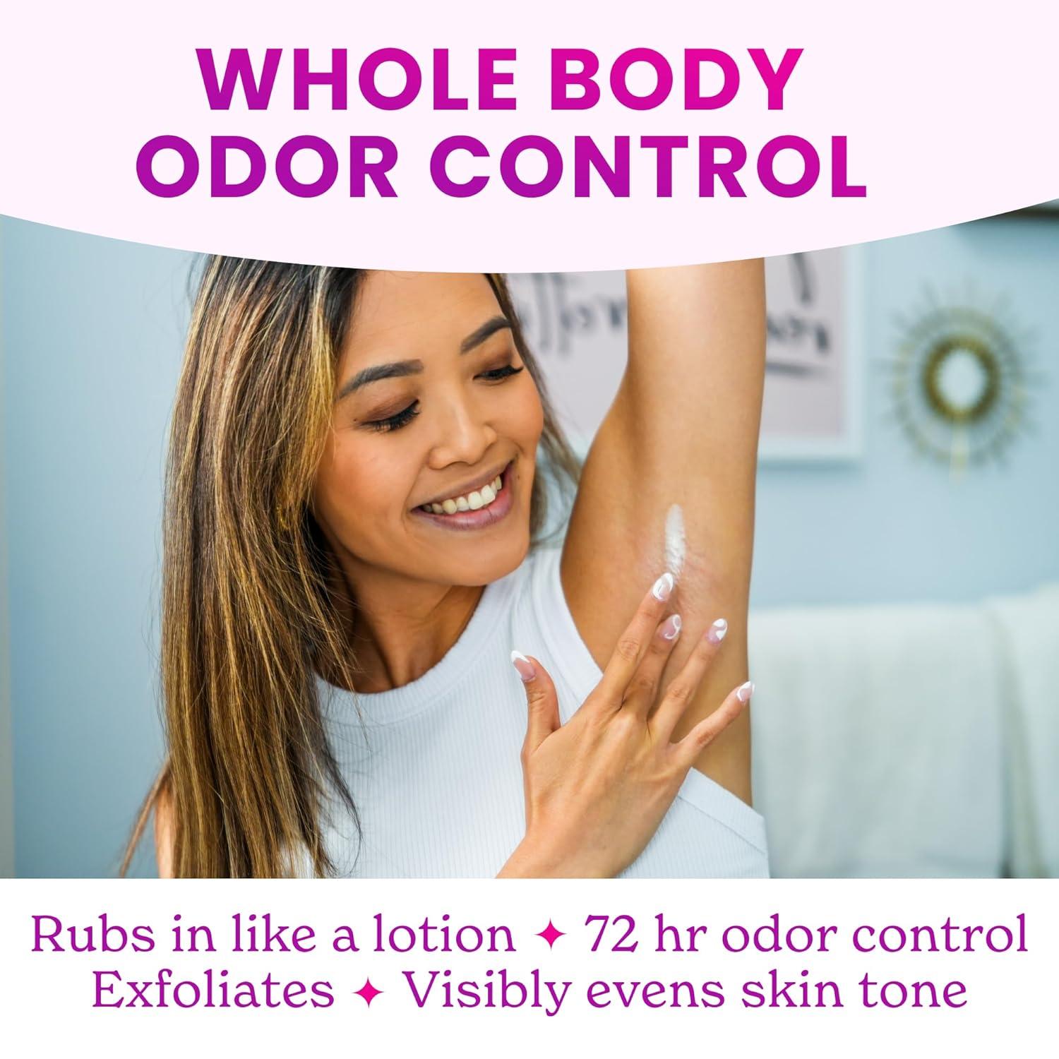 image:imageLume Whole Body Deodorant 5 Pack Sampler Invisible Cream Minis 72 Hour Odor Control Aluminum amp Baking Soda Free Clean Tangerine Lavender Sage Peony Rose Toasted Coconut UnscentedToasted Coconut Unscented