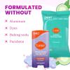 Lume Whole Body Deodorant – Smooth Solid Stick & Flushable Deodorant Wipes – Doctor Developed – Aluminum Free, Baking Soda Free, Skin Loving – 2.6 Ounce (Soft Powder) 15 Count Wipes (Cool Cucumber)(Soft Powder & Cool Cucumber)