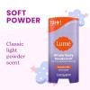 Lume Whole Body Deodorant – Smooth Solid Stick & Flushable Deodorant Wipes – Doctor Developed – Aluminum Free, Baking Soda Free, Skin Loving – 2.6 Ounce (Soft Powder) 15 Count Wipes (Cool Cucumber)(Soft Powder & Cool Cucumber)