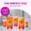 Lume Whole Body Deodorant 5 Pack Sampler – Invisible Cream Minis – 72 Hour Odor Control – Aluminum & Baking Soda Free (Clean Tangerine, Lavender Sage, Peony Rose, Toasted Coconut, Unscented)(Clean Tangerine)