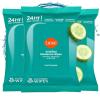 Lume Acidified Deodorant Wipes – 24 Hour Odor Control – Whole Body Deodorant Wipes – Aluminum Free, Baking Soda Free, Skin Loving – Flushable – 15 Count – 3 Pack (Soft Powder)(Cool Cucumber)