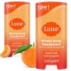 Lume Whole Body Deodorant – Smooth Solid Stick – 72 Hour Odor Control – Aluminum Free, Baking Soda Free and Skin Safe – 2.6 Ounce (Pack of 3) (Clean Tangerine, Lavender Sage, Unscented)(Clean Tangerine)