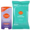 Lume Whole Body Deodorant – Smooth Solid Stick & Flushable Deodorant Wipes – Doctor Developed – Aluminum Free, Baking Soda Free, Skin Loving – 2.6 Ounce (Soft Powder) 15 Count Wipes (Cool Cucumber)(Soft Powder & Cool Cucumber)