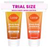 Lume Whole Body Deodorant 5 Pack Sampler – Invisible Cream Minis – 72 Hour Odor Control – Aluminum & Baking Soda Free (Clean Tangerine, Lavender Sage, Peony Rose, Toasted Coconut, Unscented)(Toasted Coconut & Clean Tangerine)