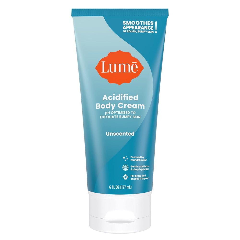 image:imageLume Acidified Body Cream  Smooth Appearance of Rough Bumpy Skin  Paraben Free Lanolin Free Skin Safe  6 ounce Unscented