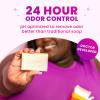 Lume Acidified Body Cleansing Bar – 24 Hour Odor Control – Removes Odor Better Than Soap – Moisturizing – No SLS or Parabens – OB/GYN Developed – 8.5 Ounce, 3 Pack (Tangerine, Lavender, & Unscented)(Unscented)