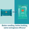 Lume Acidified Deodorant Wipes – 24 Hour Odor Control – Aluminum Free, Baking Soda Free, Skin Loving – 45 Count (Pack of 1) (Cool Cucumber)