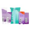 Lume Skin Care Gift Set for Women, Whole Body Deodorant Starter Pack – Smooth Solid Stick, Invisible Cream Tube, Acidified Body Wash Mini & Deodorant Wipes – Aluminum Free Odor Control (Peony Rose)(Lavender Sage)