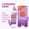 Lume Whole Body Deodorant – Invisible Cream Tube Mini + Solid Stick Bundle – 72 Hour Odor Control – Aluminum & Baking Soda Free, Skin Loving (Unscented)(Lavender Sage)