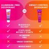 Lume Whole Body Deodorant Plus Sweat Control – Smooth Cream Tube – 72 Hour Odor And Sweat Control – Baking Soda Free, Skin Loving – 3.0 ounce (Pack of 2) (Soft Powder)(Lavender Sage)