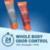 Mando Odor Shield Body Wash – 24 Hour Control – Removes Odor Better than Soap – SLS and Paraben Free, Skin Safe – 8.5 Ounce (Pro Sport)(Bourbon Leather & Mt Fuji)