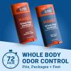 Mando Whole Body Deodorant For Men – Smooth Solid Stick – 72 Hour Odor Control – Aluminum Free, Baking Soda Free, Skin Safe – 2.6 Ounce (Pack of 2) – Bourbon Leather(Bourbon Leather & Pro Sport)