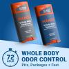 Mando Whole Body Deodorant For Men – Smooth Solid Stick – 72 Hour Odor Control – Aluminum Free, Baking Soda Free, Skin Safe – 2.6 Ounce (Pack of 2) – Bourbon Leather(Mt Fuji & Pro Sport)