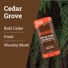 Mando Whole Body Deodorant For Men – Smooth Solid Stick – 72 Hour Odor Control – Aluminum Free, Baking Soda Free, Skin Safe – 2.6 Ounce (Pack of 2) – Bourbon Leather(Cedar Grove)