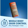 Mando Whole Body Deodorant For Men – Smooth Solid Stick – 72 Hour Odor Control – Aluminum Free, Baking Soda Free, Skin Safe – 2.6 Ounce (Pack of 2) – Bourbon Leather(Unscented)