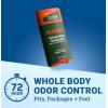 Mando Whole Body Deodorant For Men – Smooth Solid Stick – 72 Hour Odor Control – Aluminum Free, Baking Soda Free, Skin Safe – 2.6 Ounce (Pack of 2) – Bourbon Leather(Clover Woods)