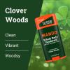 Mando Whole Body Deodorant For Men – Smooth Solid Stick – 72 Hour Odor Control – Aluminum Free, Baking Soda Free, Skin Safe – 2.6 Ounce (Pack of 2) – Bourbon Leather(Clover Woods)