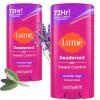 Lume Deodorant Plus Sweat Control – Smooth Solid Stick – Maximum Strength Antiperspirant – 72 Hour Odor And Sweat Control – Baking Soda Free, Skin Loving – 2.6 ounce (Fresh Spring) Pack of 2(Lavender Sage)