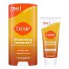 Lume Whole Body Deodorant – Invisible Cream Tube Mini + Solid Stick Bundle – 72 Hour Odor Control – Aluminum & Baking Soda Free, Skin Loving (Unscented)(Toasted Coconut)