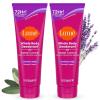 Lume Whole Body Deodorant Plus Sweat Control – Smooth Cream Tube – 72 Hour Odor And Sweat Control – Baking Soda Free, Skin Loving – 3.0 ounce (Pack of 2) (Soft Powder)(Lavender Sage)