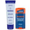 Mando Whole Body Deodorant – Invisible Cream Tube and Solid Stick – 72 Hour Odor Control – Aluminum Free, Baking Soda Free, Skin Safe – 3.0 Ounce Tube and 2.6 Ounce Solid Stick Bundle – Mt Fuji(Pro Sport)