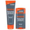 Mando Whole Body Deodorant – Invisible Cream Tube and Solid Stick – 72 Hour Odor Control – Aluminum Free, Baking Soda Free, Skin Safe – 3.0 Ounce Tube and 2.6 Ounce Solid Stick Bundle – Mt Fuji(Mt Fuji)