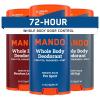 Mando Whole Body Deodorant For Men – Smooth Solid Stick – 72 Hour Odor Control – Aluminum Free, Baking Soda Free, Skin Safe – 2.6 Ounce (Pack of 2) – Bourbon Leather(Bourbon Leather  Pro Sport  Mt Fuji)