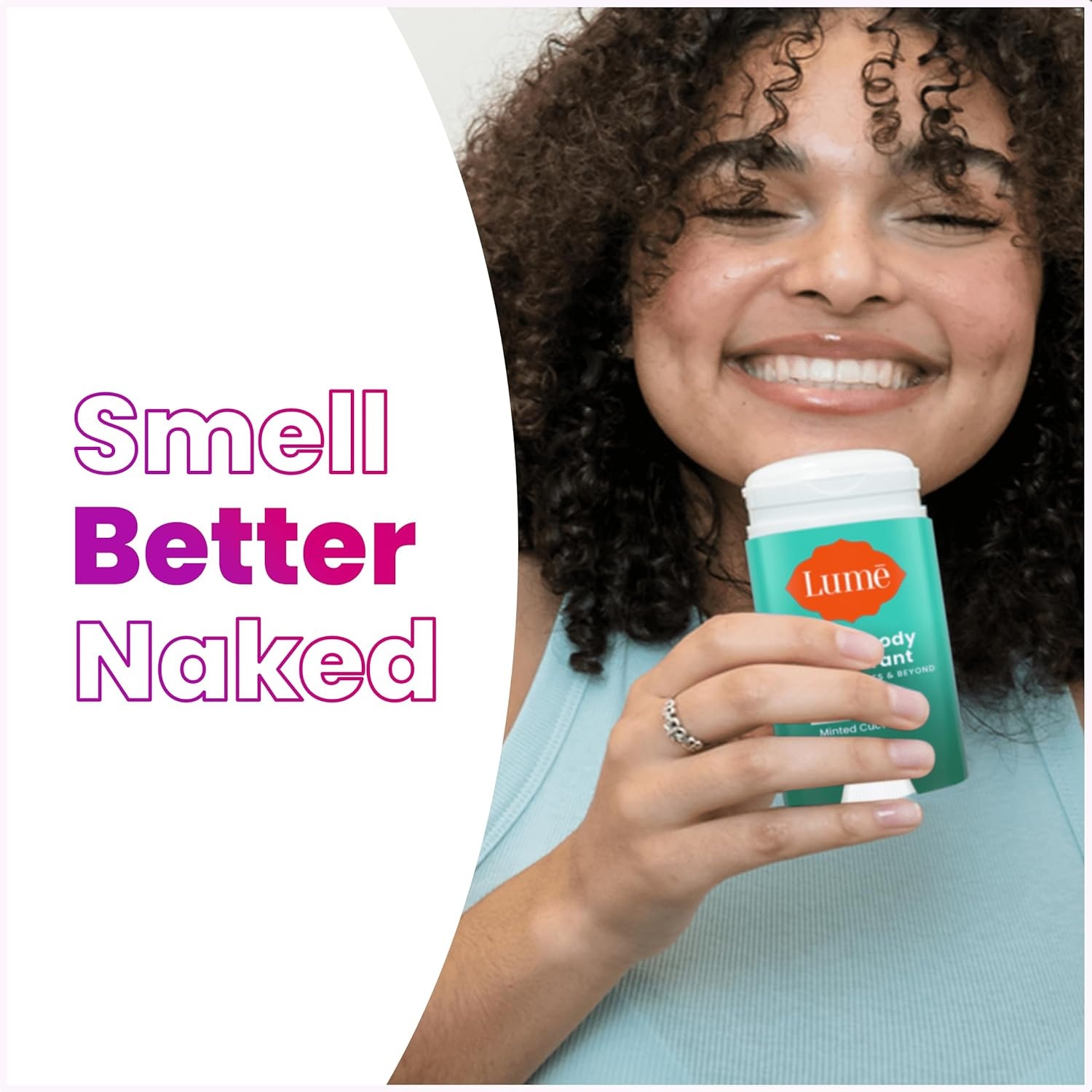 image:imageLume Whole Body Deodorant Invisible Cream Stick 72 Hour Odor Control Doctor Developed Aluminum Free Baking Soda Free and Skin Loving 22 Ounce 2 pack Soft Powder amp Clean TangerineMinted Cucumber